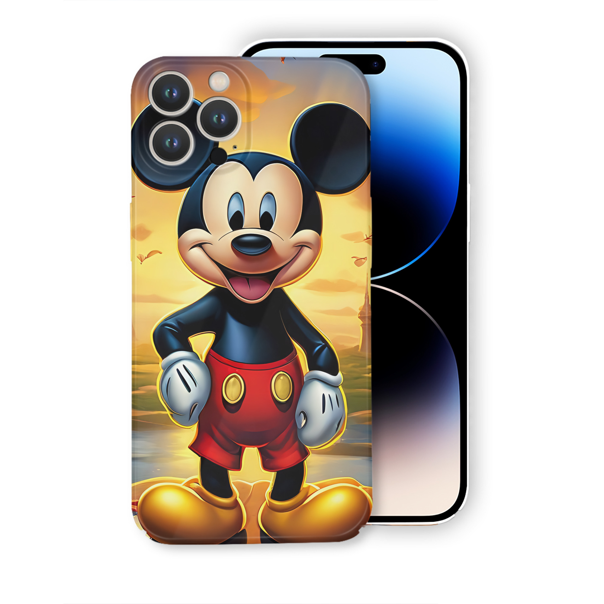 （画像用） ミッキーマウス Mickey Mouse 【iPhone 14シリーズ対応】ハードケース